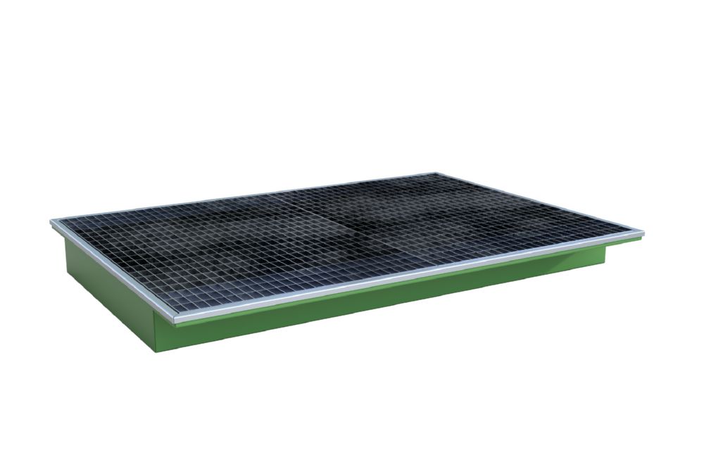 Produktbild Bauer Südlohn Einhängewanne PE-Einsatz EHW 1800 PE lackiert Resedagrün