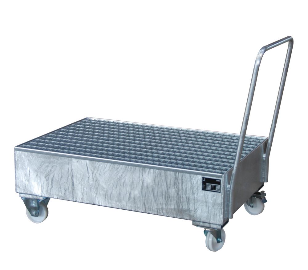 Produktbild Bauer Fahrbare Auffangwanne 2021 feuerverzinkt