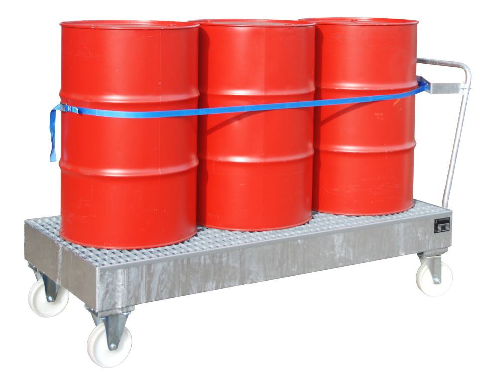 Produktbild Bauer Fahrbare Auffangwanne 2051 SR feuerverzinkt bild 2