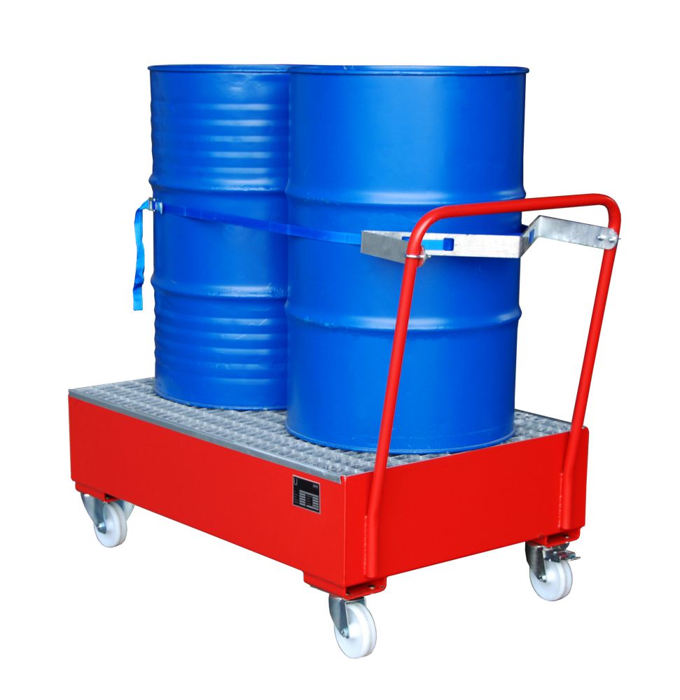 Produktbild Bauer Fahrbare Auffangwanne 2020 lackiert Feuerrot bild 2