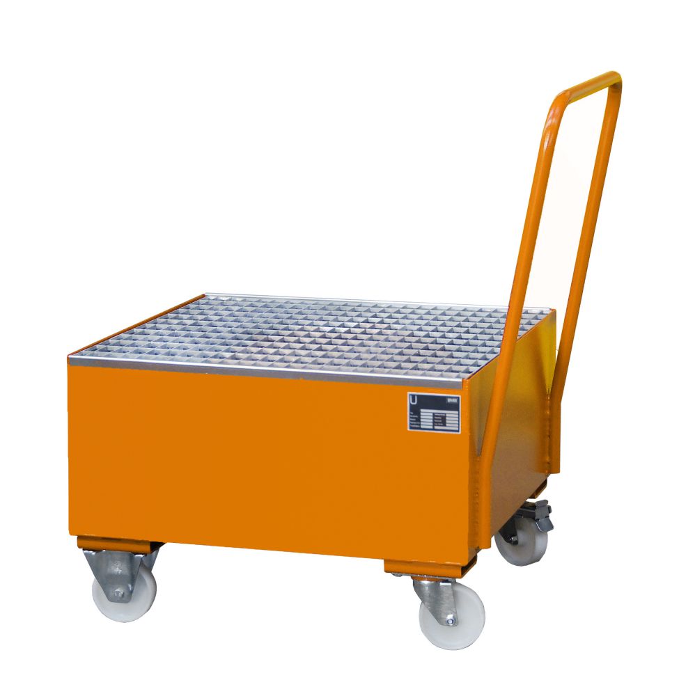 Produktbild Bauer Fahrbare Auffangwanne 2004 lackiert Gelborange