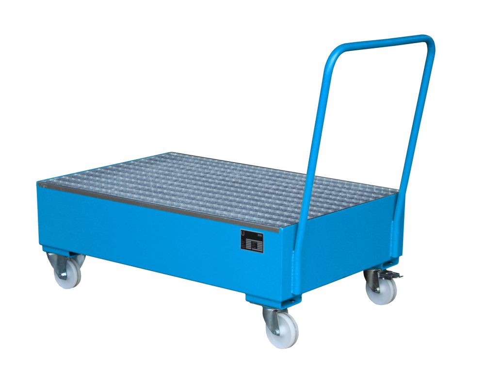 Produktbild Bauer Fahrbare Auffangwanne 2020 lackiert Lichtblau