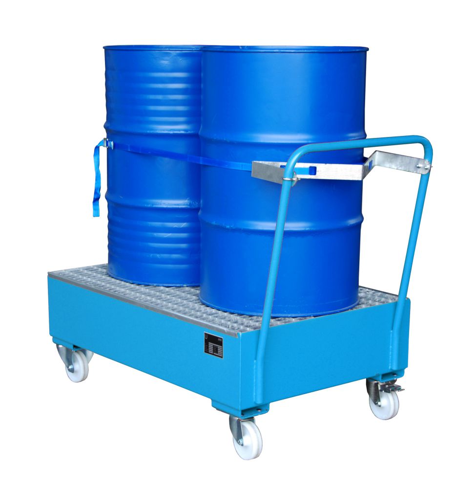 Produktbild Bauer Fahrbare Auffangwanne 2020 lackiert Lichtblau bild 2