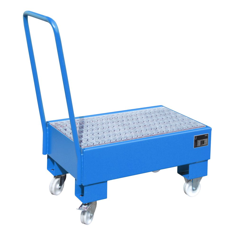 Produktbild Bauer Fahrbare Auffangwanne AW 60 1 SR lackiert Lichtblau