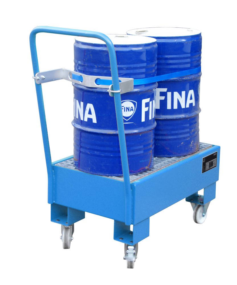 Produktbild Bauer Fahrbare Auffangwanne AW 60 1 SR lackiert Lichtblau bild 3