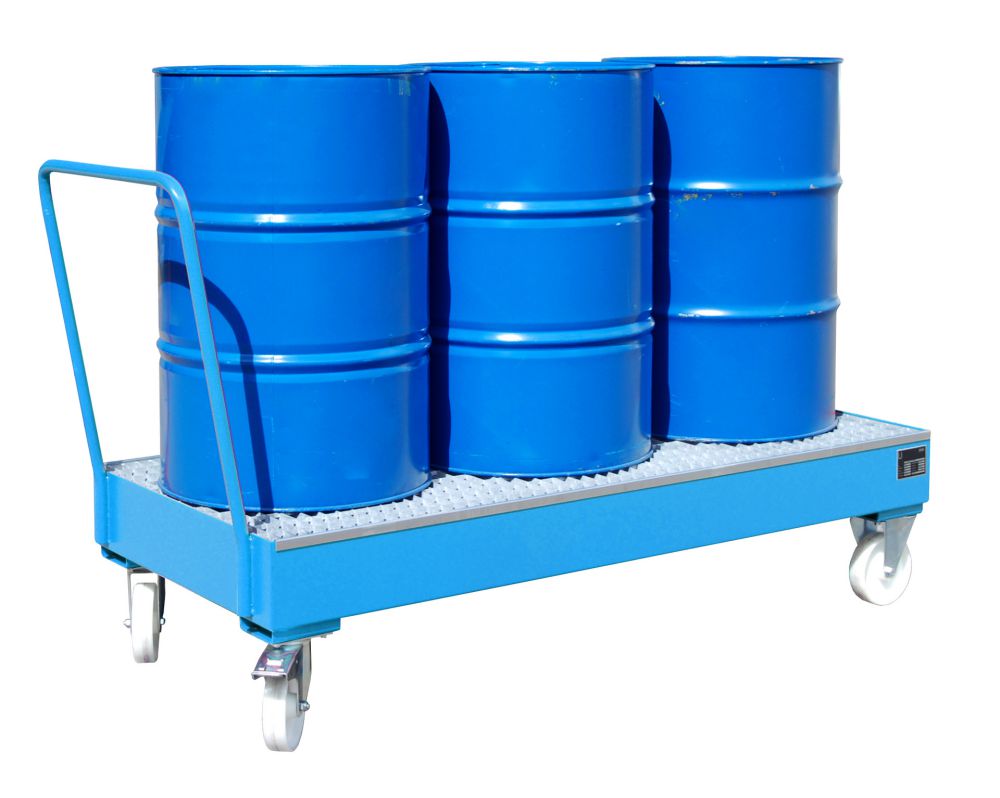 Produktbild Bauer Fahrbare Auffangwanne 2050 SR lackiert Lichtblau