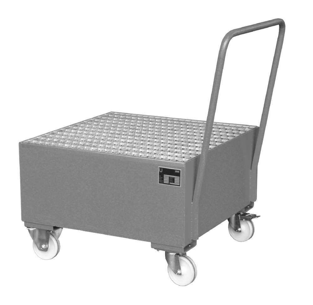 Produktbild Bauer Fahrbare Auffangwanne 2004 800 x 615 x 800 mm mausgrau