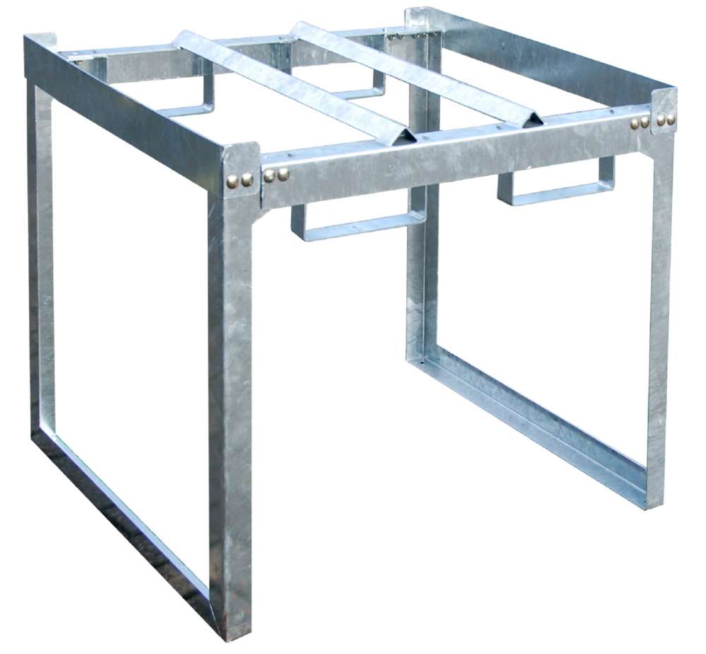 Produktbild Bauer Fass und Kleingebinderegal FRE 1M 920 x 805 x 785 mm feuerverzinkt