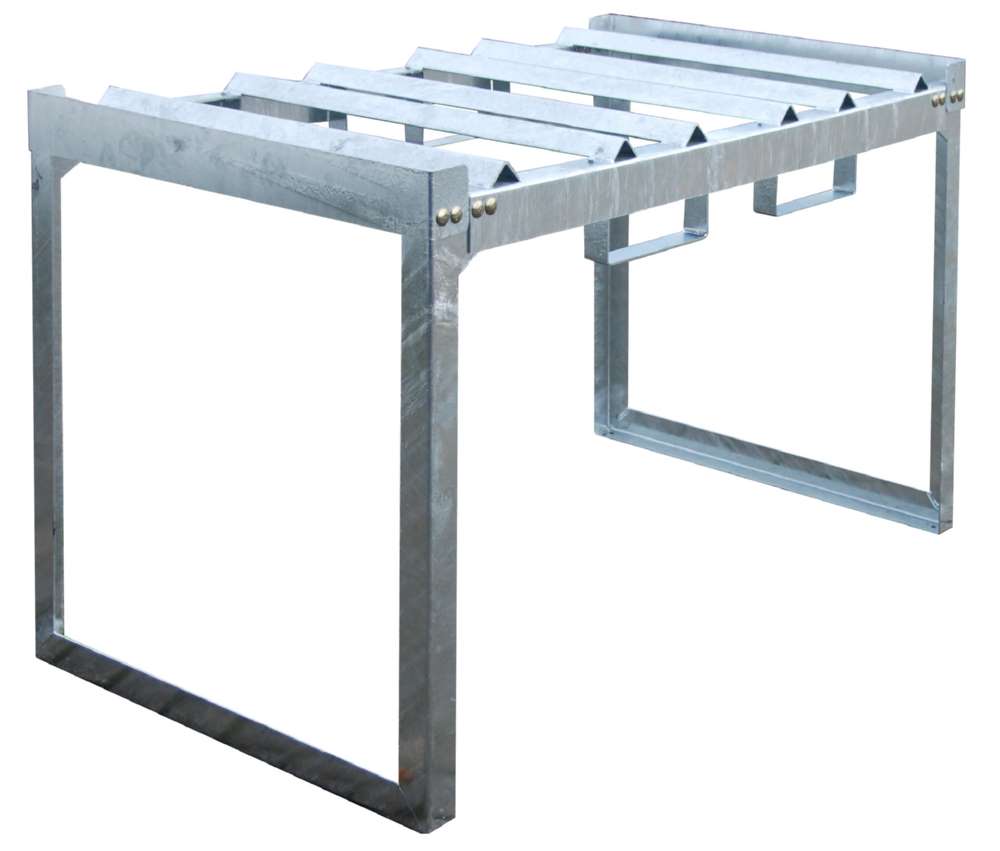 Produktbild Bauer Fass und Kleingebinderegal FRE 3M 1320 x 805 x 785 mm feuerverzinkt