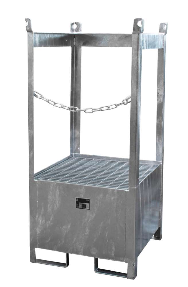 Produktbild Bauer Fass Stapelpalette FSP 1 feuerverzinkt 755 x 1590 x 755 mm