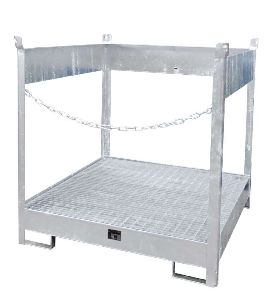 Produktbild Bauer Fass Stapelpalette FSP 4 feuerverzinkt 1405 x 1435 x 1405 mm