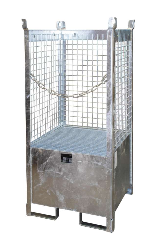 Produktbild Bauer Fass Stapelpalette FSP 1D 755 x 1590 x 755 mm feuerverzinkt