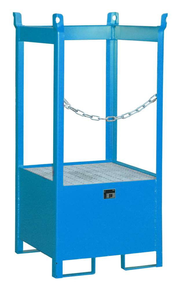 Produktbild Bauer Fass Stapelpalette FSP 1 lackiert 755 x 1590 x 755 mm lichtblau