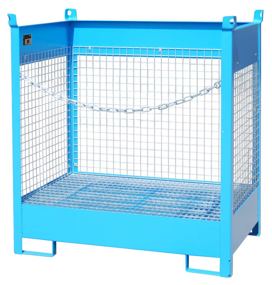 Produktbild Bauer Fass Stapelpalette FSP 2D 1405 x 1490 x 915 mm lackiert lichtblau