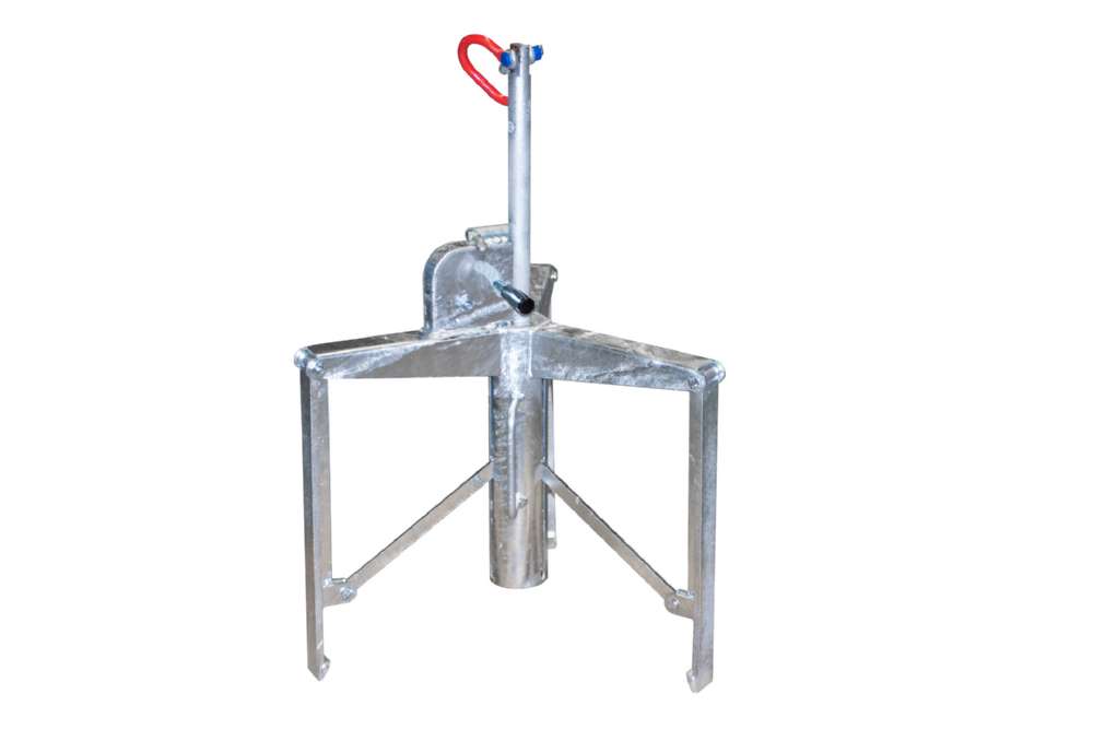 Produktbild Bauer Fassgreifer 3P feuerverzinkt Spannbereich von 270 bis 680 mm bild 3