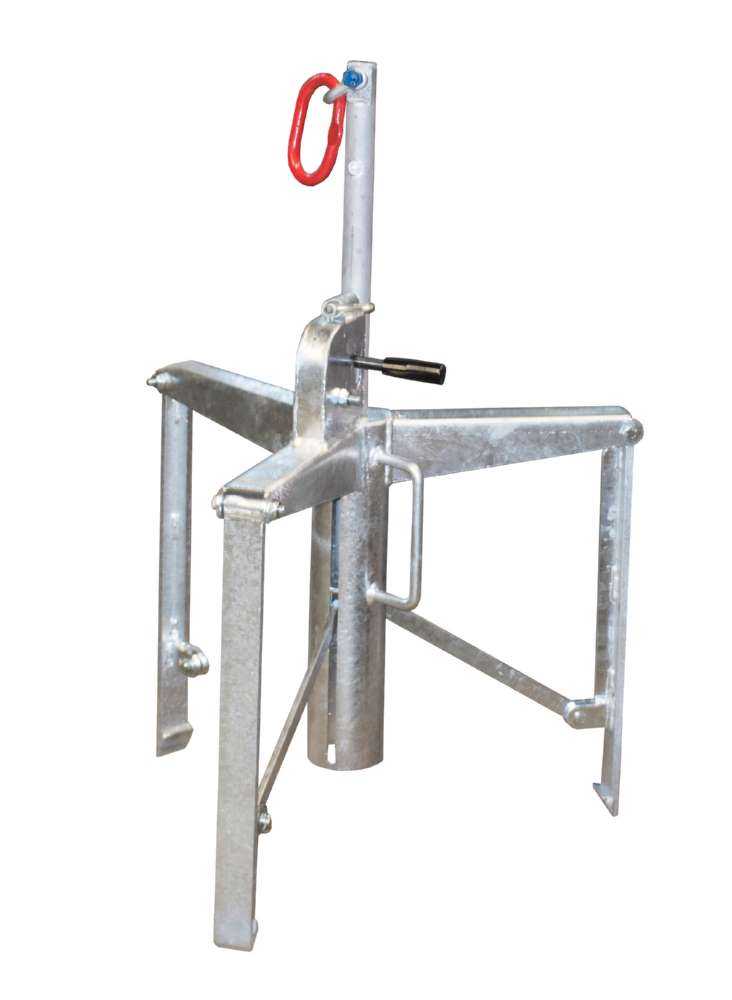 Produktbild Bauer Fassgreifer 3P feuerverzinkt Spannbereich von 270 bis 680 mm