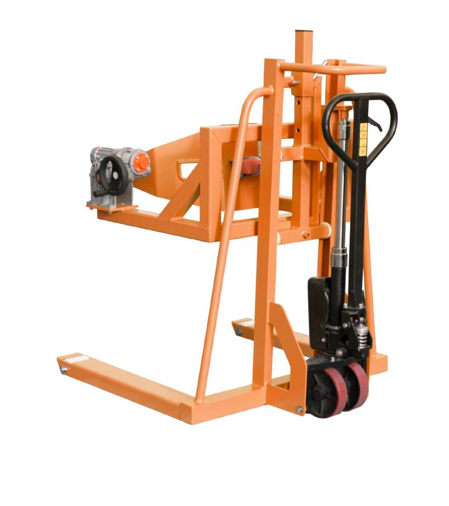 Produktbild Bauer Fassheberoller FHR 600 F lackiert gelborange bild 2