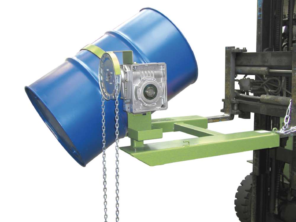 Produktbild Bauer Fasskipper FD-K für 200 Liter Fässer lackiert resedagrün