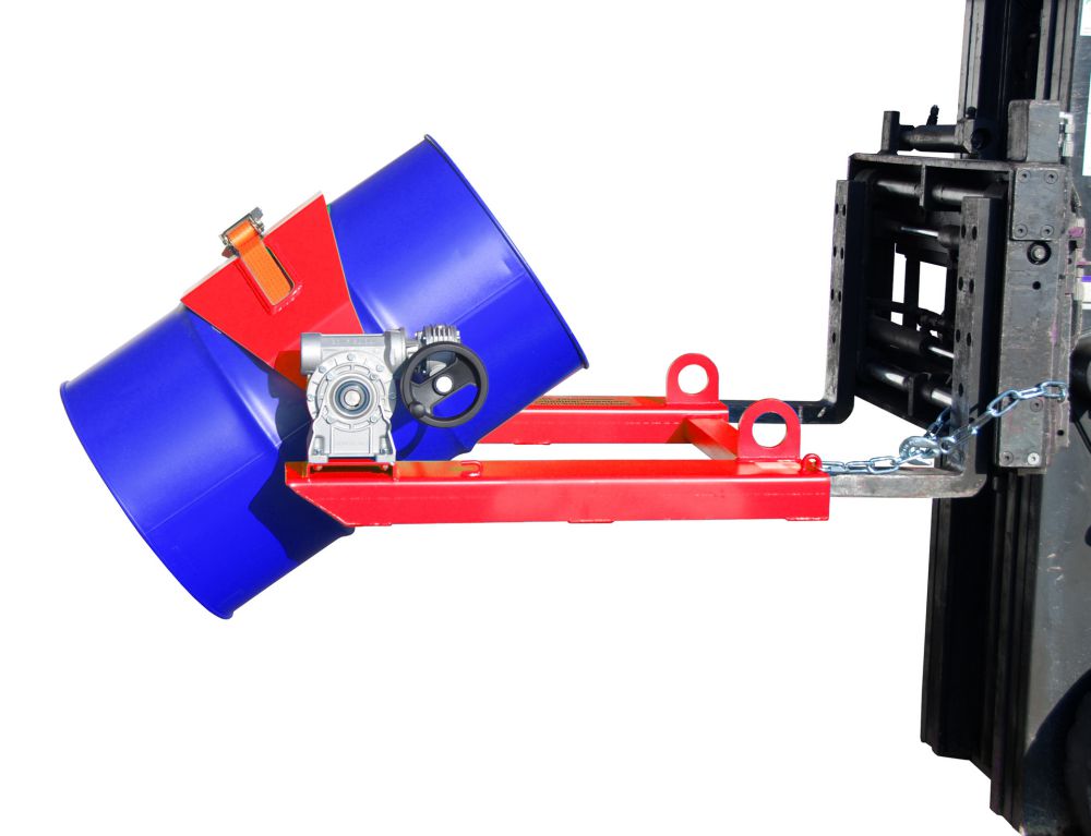 Produktbild Bauer Fasskipper FLEX-HK lackiert in der Farbe Feuerrot