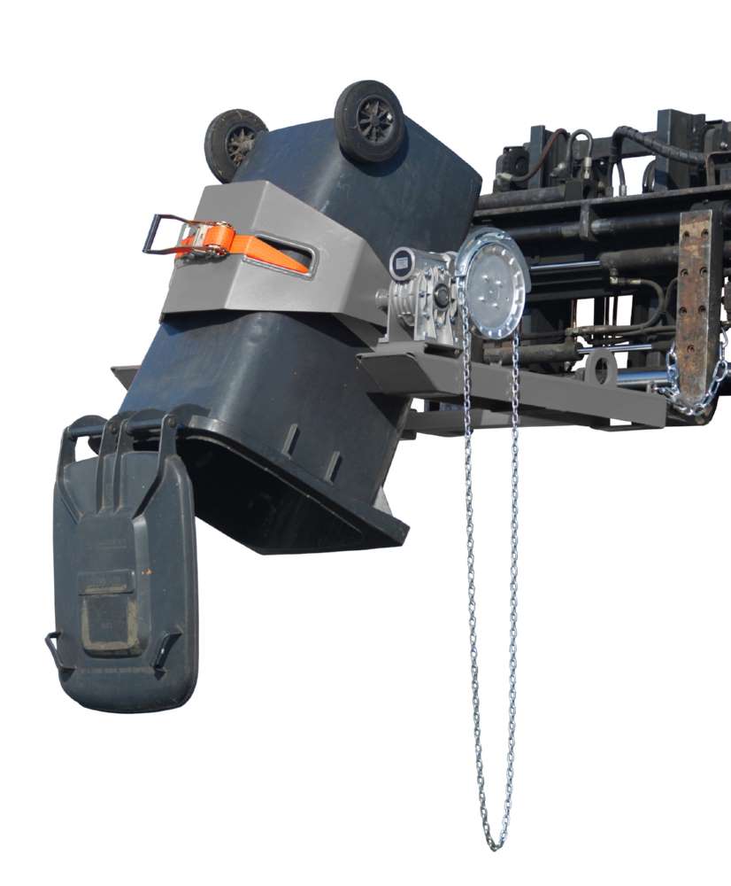 Produktbild Bauer Fasskipper FLEX-K lackiert mausgrau