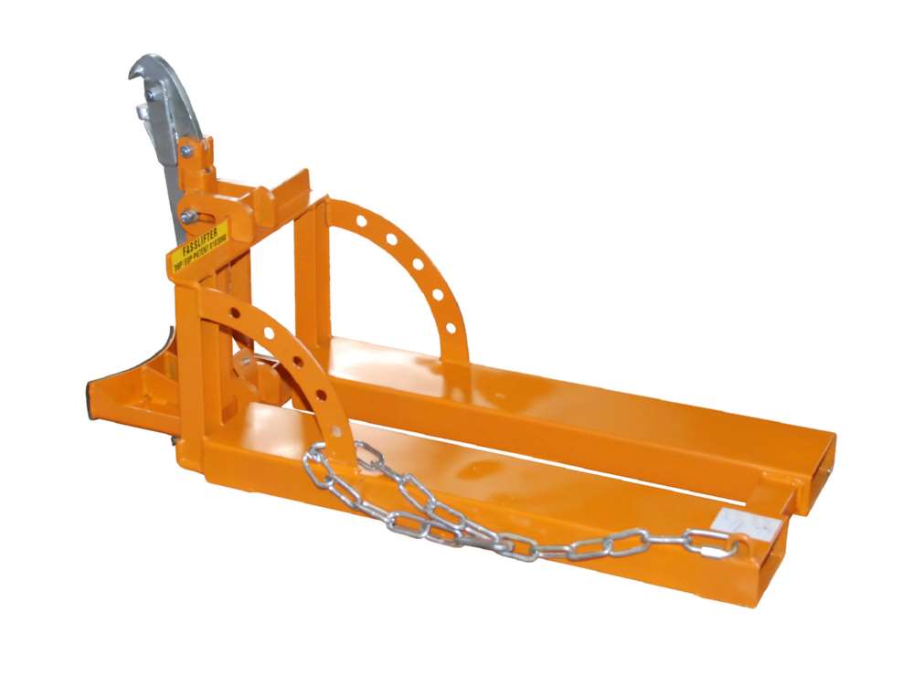 Produktbild Bauer Fasslifter RS 60-I für 60 Liter Stahlfässer lackiert gelborange