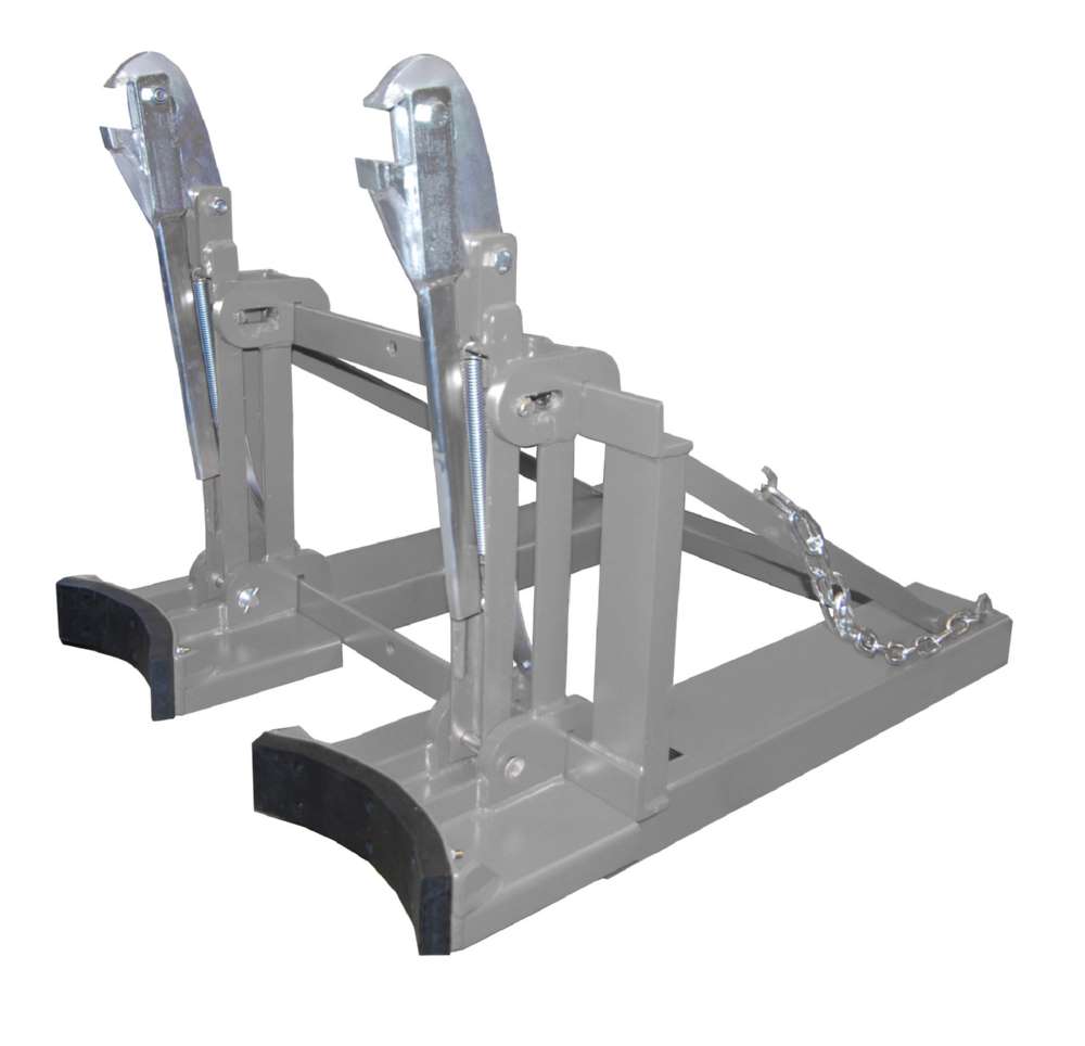 Produktbild Bauer Fasslifter RS-II/M für gefüllte 200 Liter Fässer lackiert mausgrau