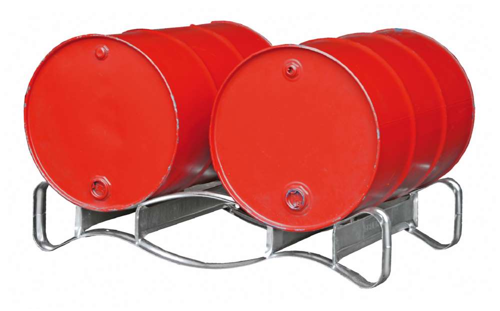 Produktbild Bauer Fasspalette FP 2 1270 x 750 x 245 mm feuerverzinkt bild 3