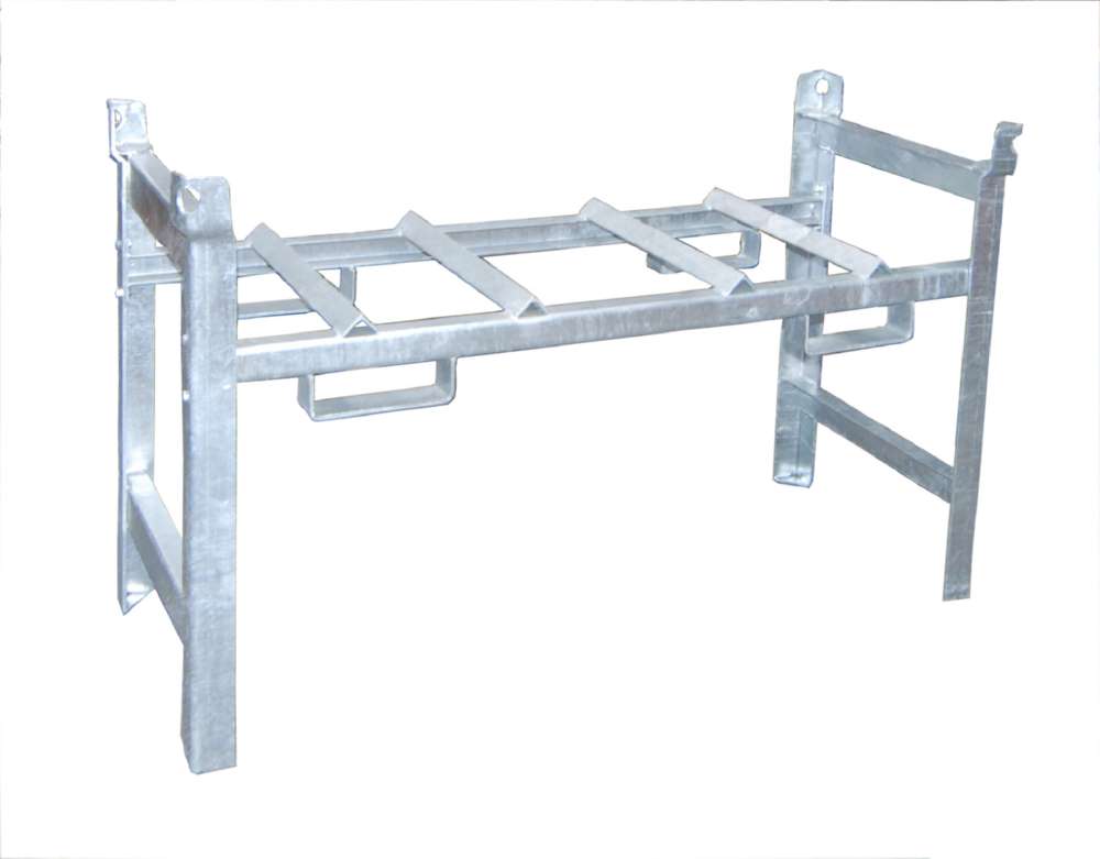 Produktbild Bauer Fassregal FR2 1380 x 850 x 580 mm feuerverzinkt