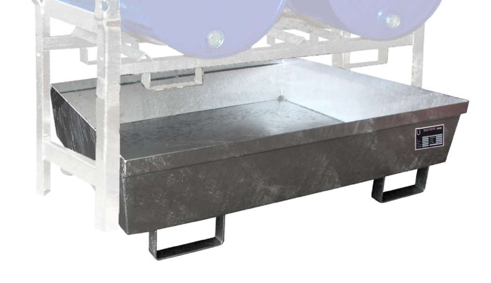 Produktbild Bauer Fassregal FRA 2 Auffangwanne 1200 x 335 x 1200 mm feuerverzinkt