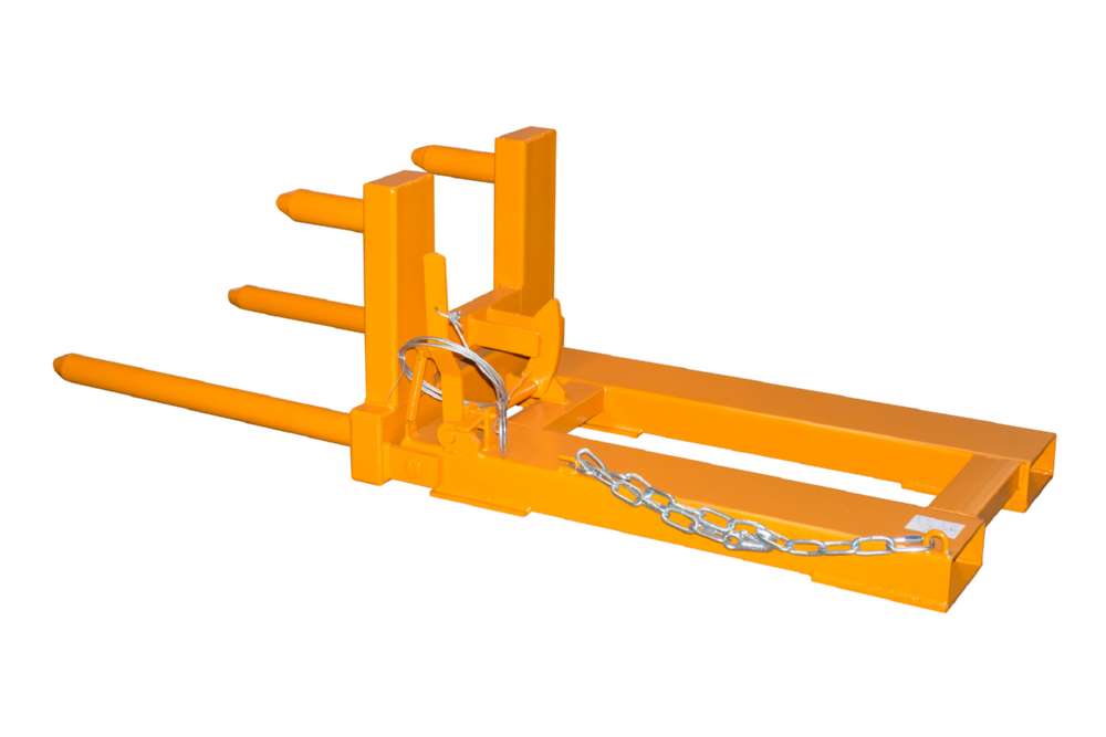 Produktbild Bauer Fasswender FW-I für 200 Liter Stahl und Rollreifenfässer lackiert gelborange bild 3