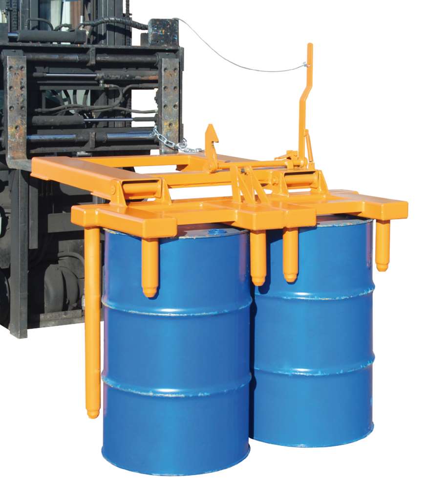 Produktbild Bauer Fasswender FW-II lackiert gelborange bild 2