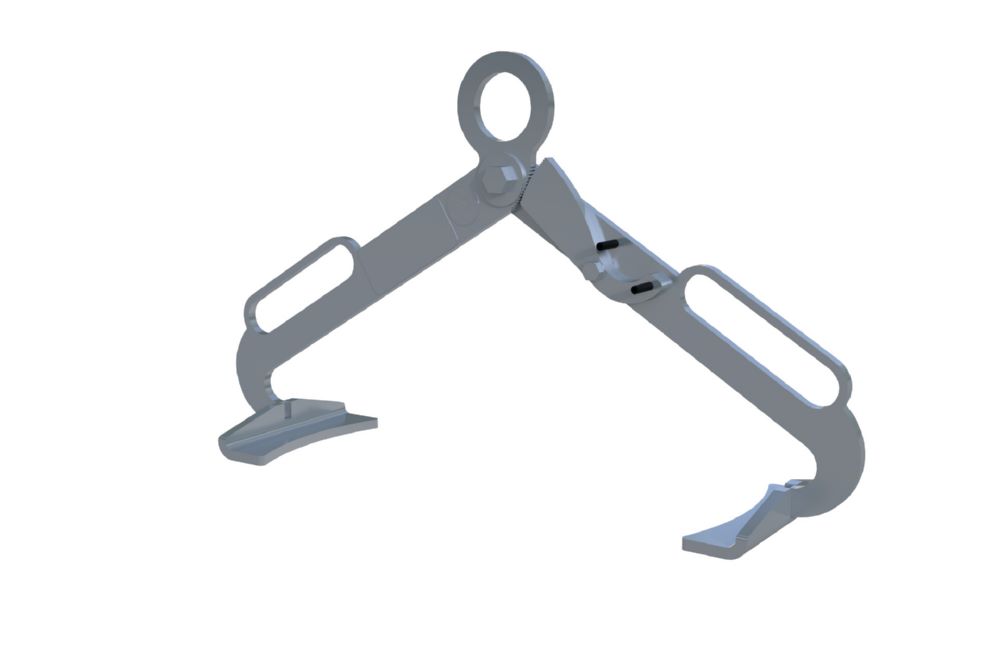 Produktbild Bauer Fasszange LGZ 60 Spannmaß 450 mm verzinkt