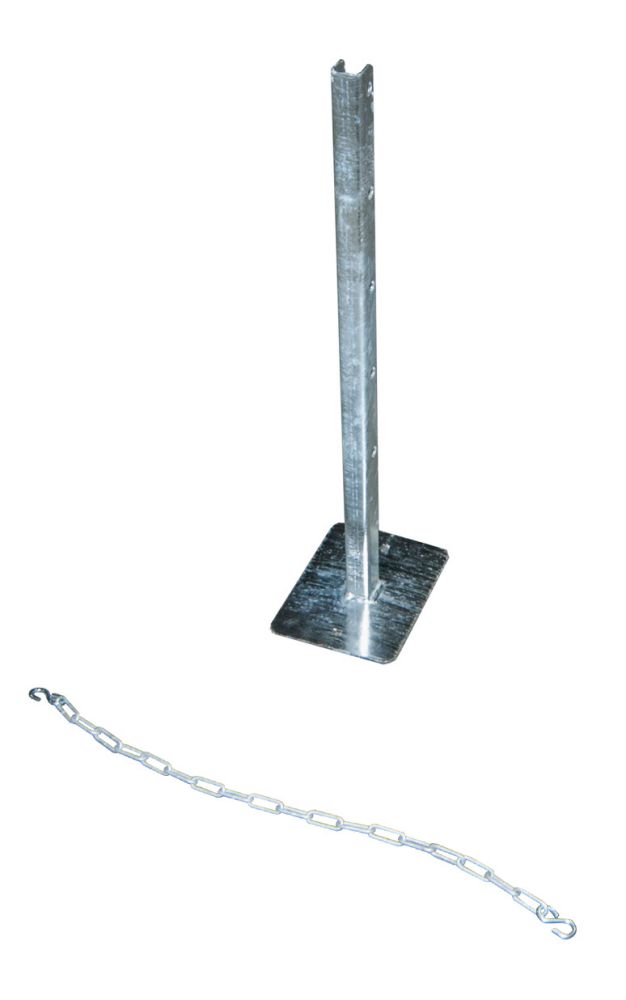 Produktbild Bauer Flaschenhalter mit Kettensicherung feuerverzinkt