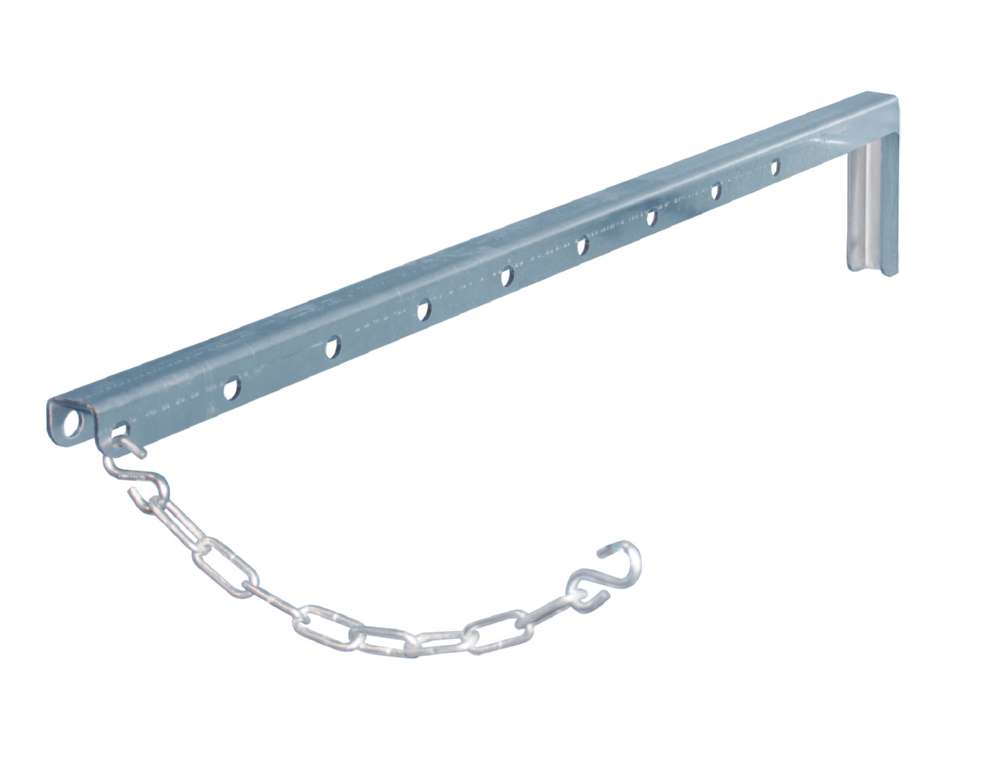 Produktbild Bauer Flaschenhalter mit Kettensicherung für maximal 4 Gasflaschen feuerverzinkt