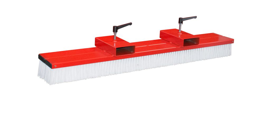 Produktbild Bauer Gabelstapler Kehrbesen SKB-O 150 lackiert in der Farbe Feuerrot