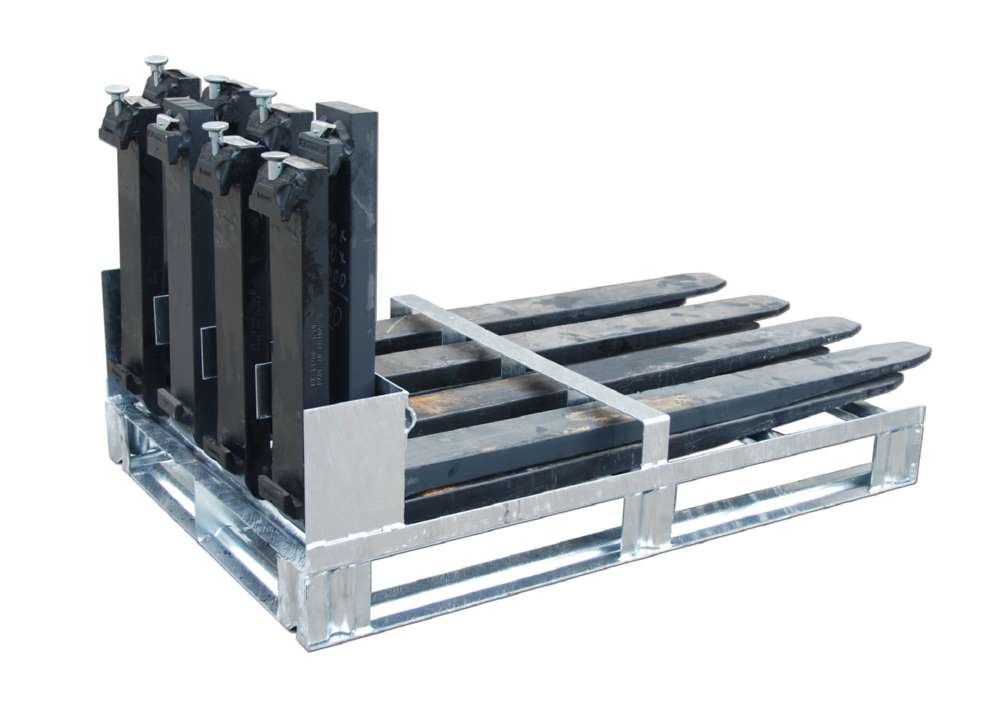 Produktbild Bauer Gabelzinkenpalette GZP 8 feuerverzinkt