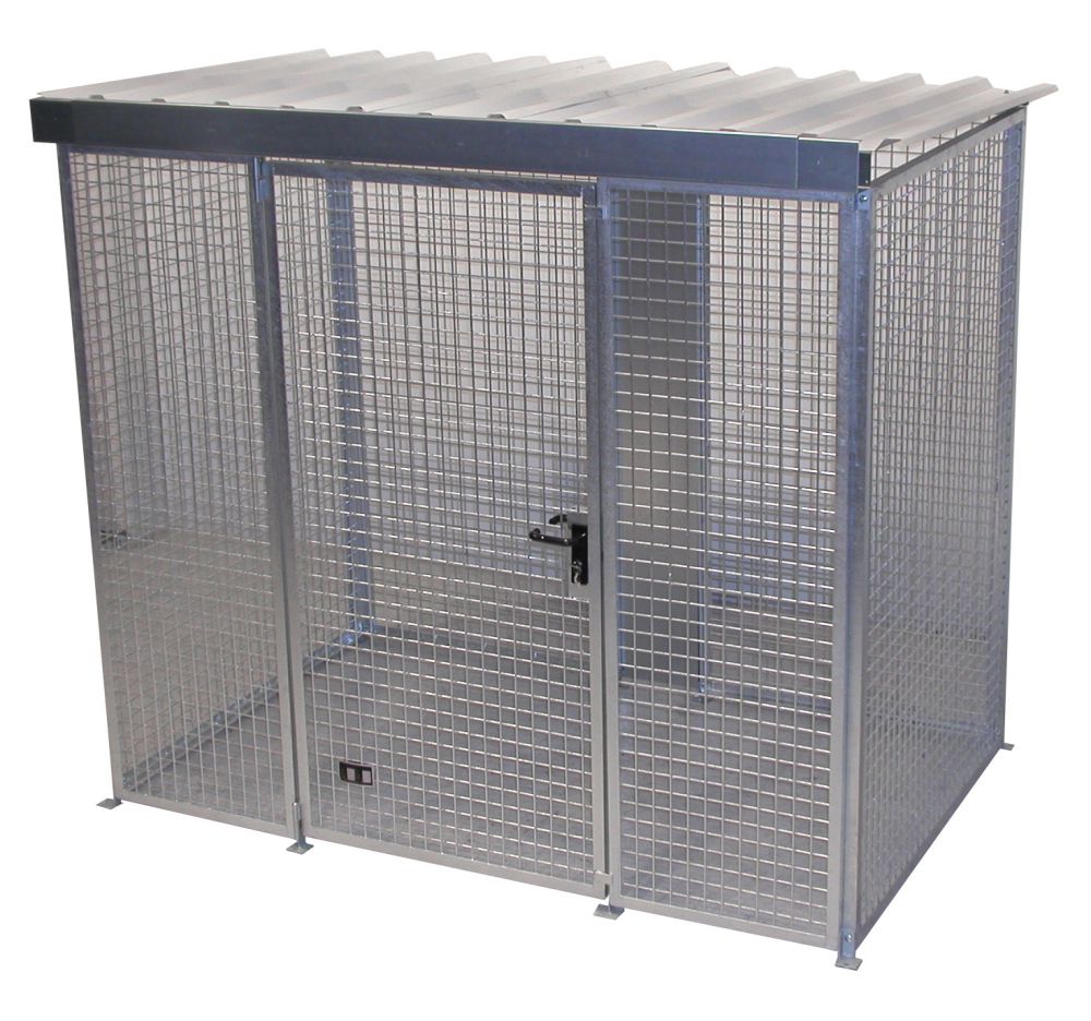 Produktbild Bauer Gasflaschen Container GFC M3 D feuerverzinkt