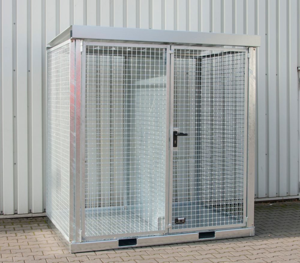 Produktbild Bauer Gasflaschen Container GFC E T M2 feuerverzinkt bild 2