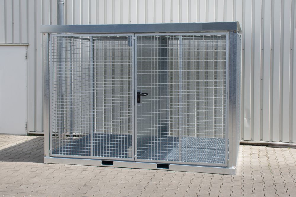 Produktbild Bauer Gasflaschen Container GFC E G M5 feuerverzinkt bild 2