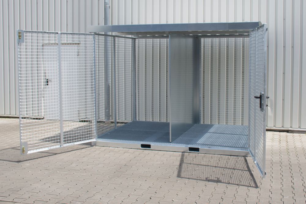 Produktbild Bauer Gasflaschen Container GFC E G M5 feuerverzinkt bild 3