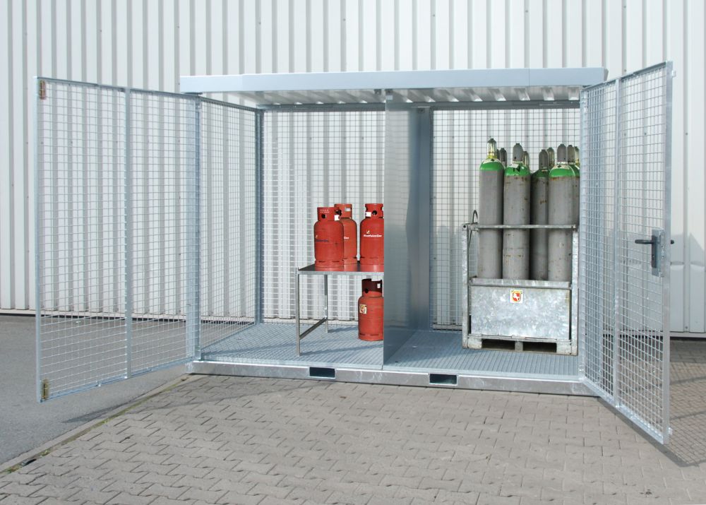 Produktbild Bauer Gasflaschen Container GFC E G M4 feuerverzinkt bild 2
