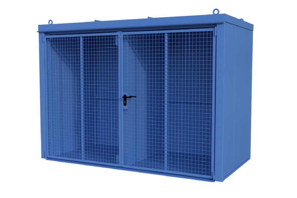 Produktbild Bauer Gasflaschen Container 3120 x 2295 x 1610 mm GFC-B/W M4 lichtblau