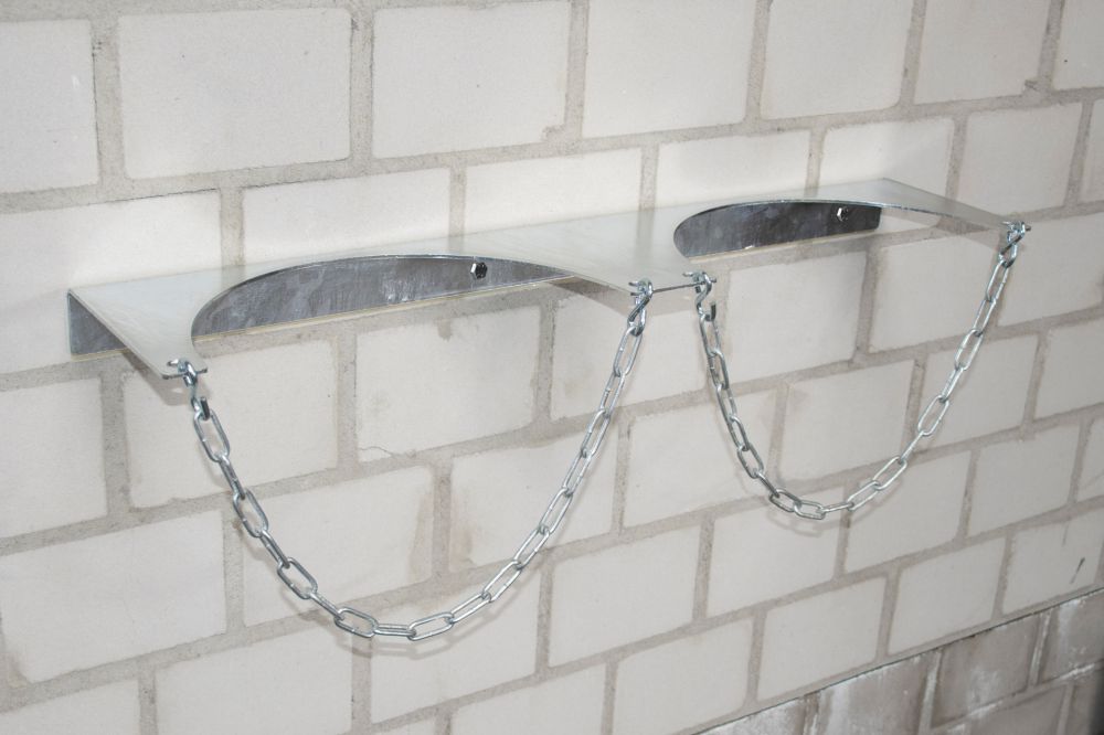 Produktbild Bauer Gasflaschen Wandhalterung GWH 320 II feuerverzinkt