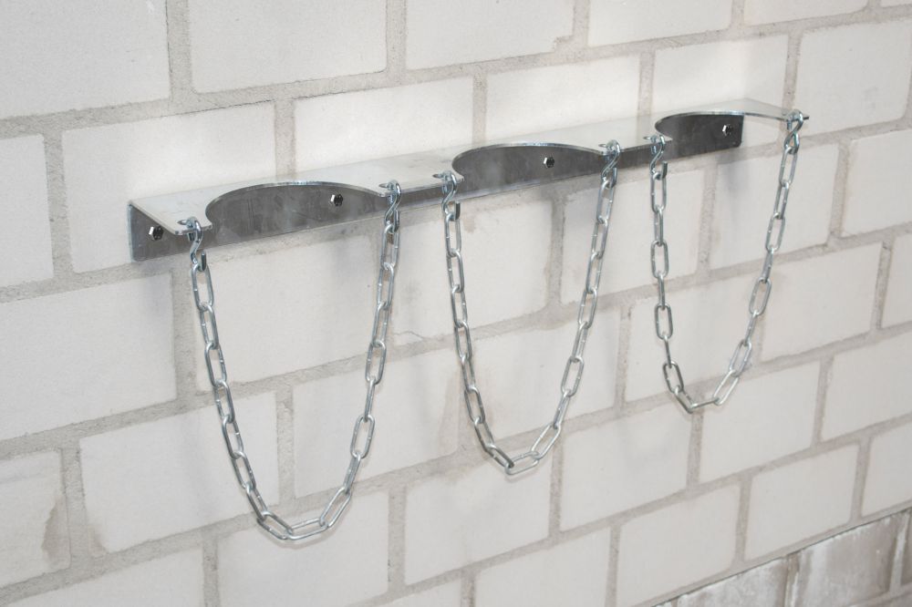 Produktbild Bauer Gasflaschen Wandhalterung GWH 140 III feuerverzinkt