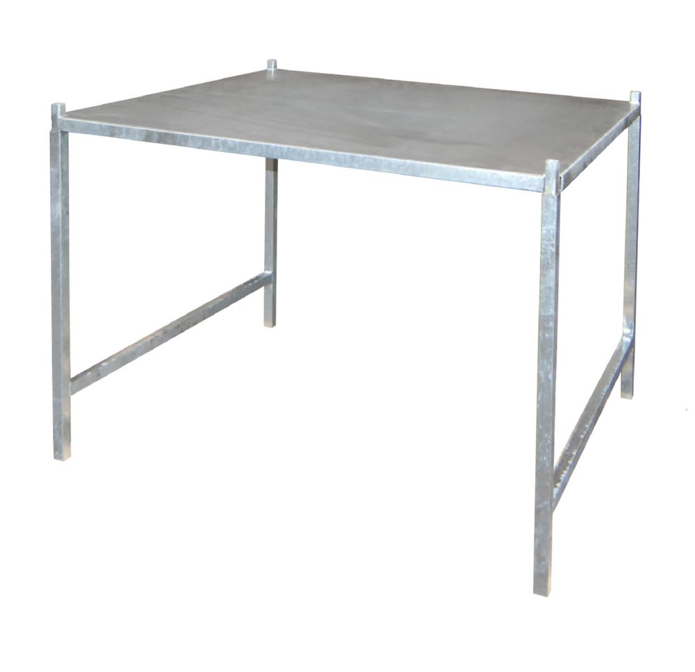 Produktbild Bauer Gasflaschengestell GFG-2 verzinkt bis 150 kg 1000 x 870 x 850 mm