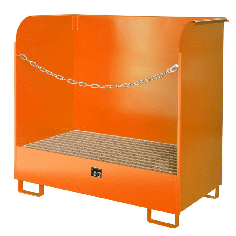 Produktbild Bauer Gefahrstoff Depot GD A 1420 x 1370 x 795 mm lackiert gelborange