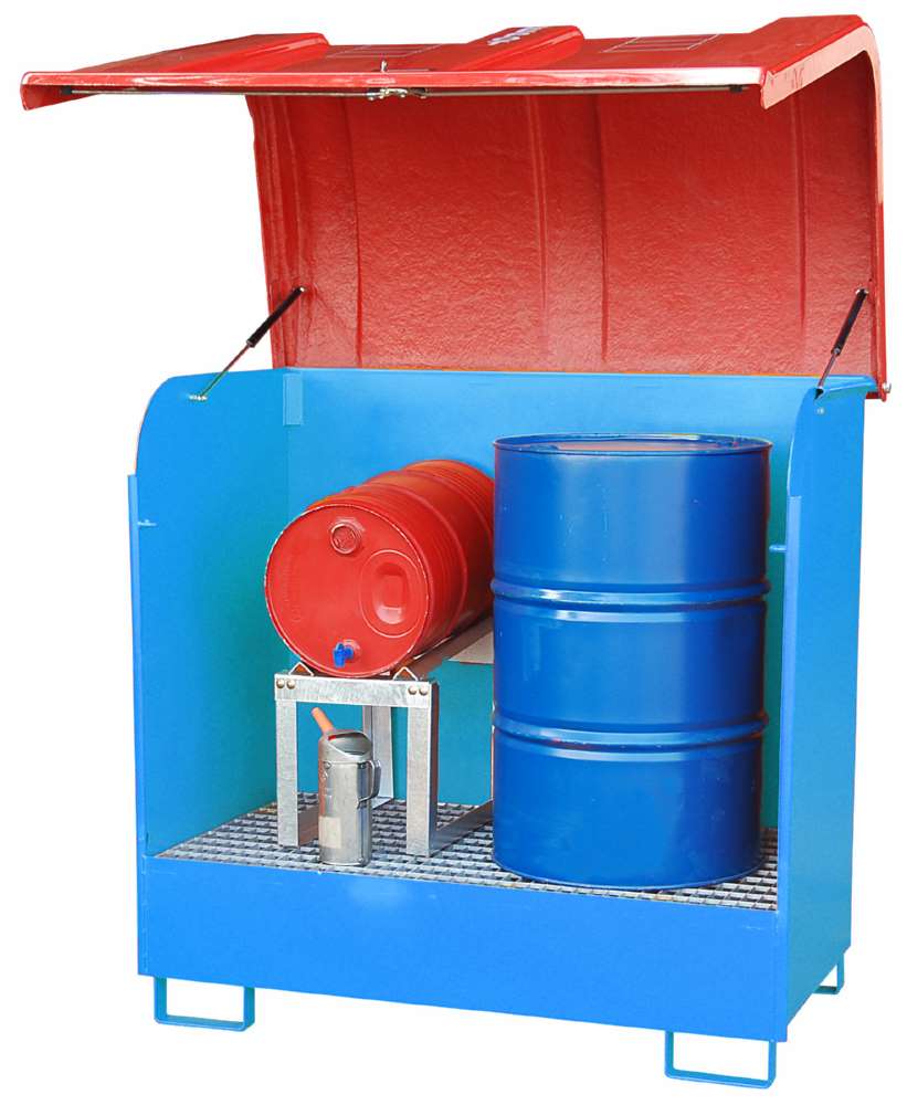 Produktbild Bauer Gefahrstoff Depot GD B 1460 x 1460 x 830 mm lackiert lichtblau