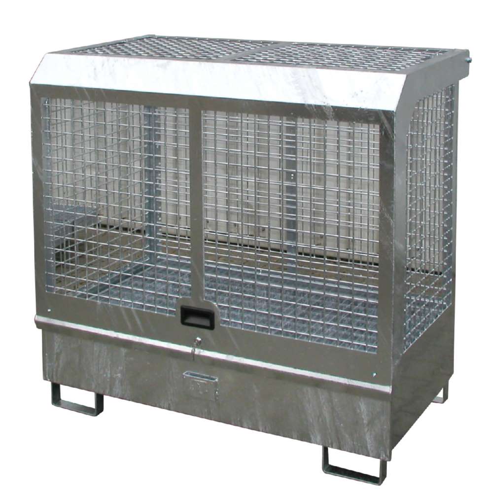 Produktbild Bauer Gefahrstoff Depot GD C 1430 x 1390 x 820 mm feuerverzinkt