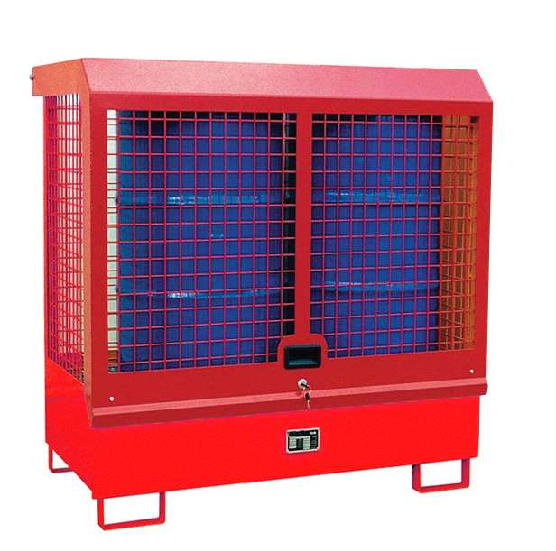 Produktbild Bauer Gefahrstoff Depot GD C 1430 x 1390 x 820 mm lackiert feuerrot