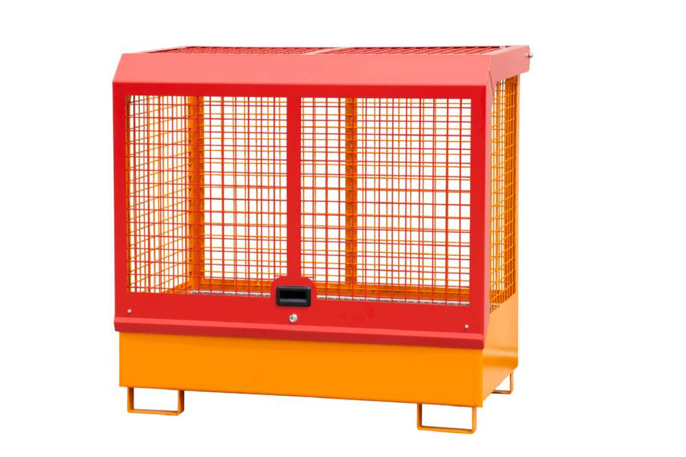 Produktbild Bauer Gefahrstoff Depot GD C 1430 x 1390 x 820 mm lackiert gelborange